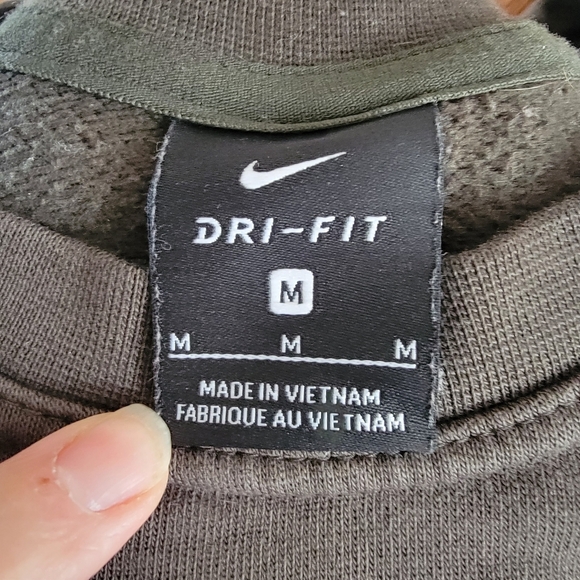 Nike Oversized Green Sweatshirt SZ M - Picture 6 of 6